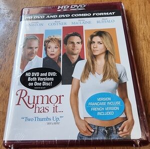 🆕️ Rumor Has It ~Bilingual ~HD DVD And DVD Combo Format Both Versions on 1 Disc